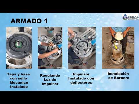 PROCEDIMIENTO DE REPARACION DE BOMBA SUMERGIBLE FLYGT