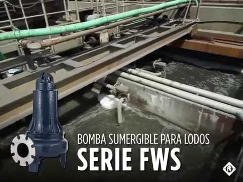 Aplicaciones de la Bomba Sumergible para Lodos Serie FWS