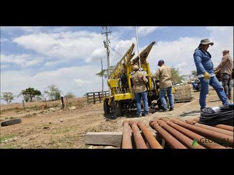 Montaje Bomba Sumergible Pozo Profundo | Geodrill PGM SAS