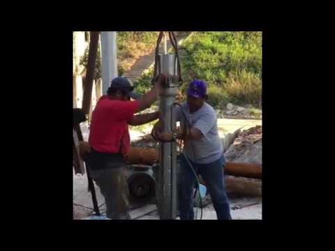 Instalación de equipo sumergible ALTAMIRA de 50 HP