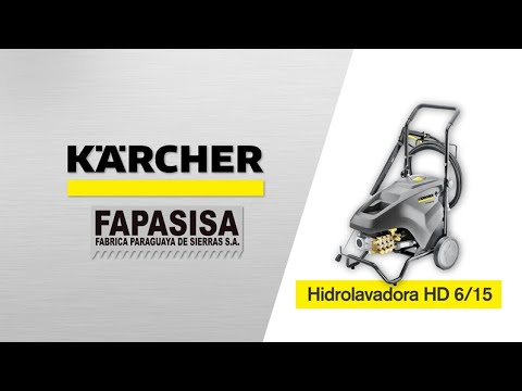 Hidrolavadora Industrial HD 6/15 – 4 Classic – Kärcher FAPASISA Paraguay