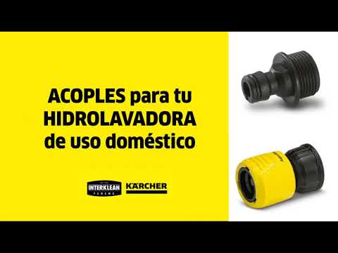 Acoples para tu hidrolavadora doméstica Kärcher