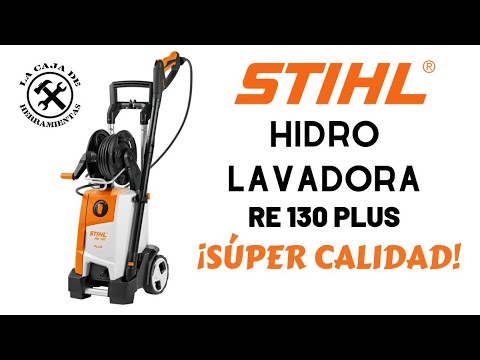 Hidrolavadora STIHL RE130 PLUS con motor SIN CARBONES!