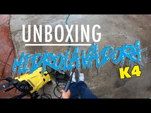 Unboxing de Hidrolavadora Karcher K4