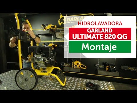 HIDROLAVADORA Gasolina Garland – Tutorial Montaje