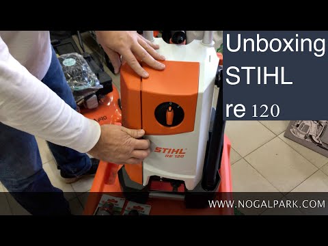 HIDROLAVADORA STIHL RE 120 , unboxing , armado y tutorial para usarla. @gabriel bassanelli