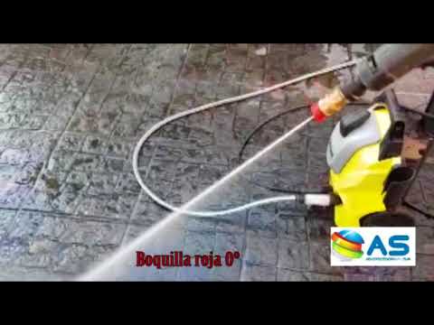 Boquilla Vario Hidrolavadora K3 Karcher VS. Boquillas de conexión rápida