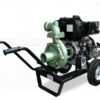 Motobomba Centrifuga Alta Presion 4" X 3" Con Motor Diesel Ukura 12 Hp